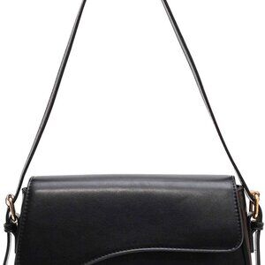Shoulder Bag for Women Y2K Trendy Purse Vegan Leather Hobo Handbags Clutch Saddl